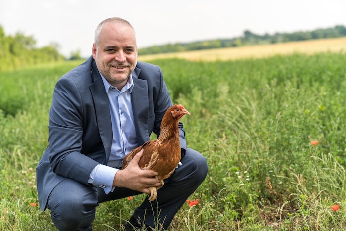 Matthias Grün ist im Herzen ein Bauer geblieben – und verwirklicht gerade deswegen Öko-Visionen.
