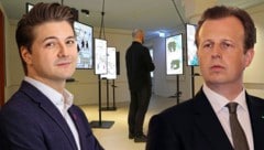 Niko Swatek von den NEOS kritisiert das Vorgehen von ÖVP-Kulturlandesrat Karlheinz Kornhäusl und ...