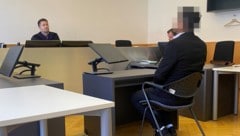 Der Angeklagte vor Gericht