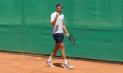 Joel Schwärzler steht in der zweiten Runde des Challengers in Liberec.