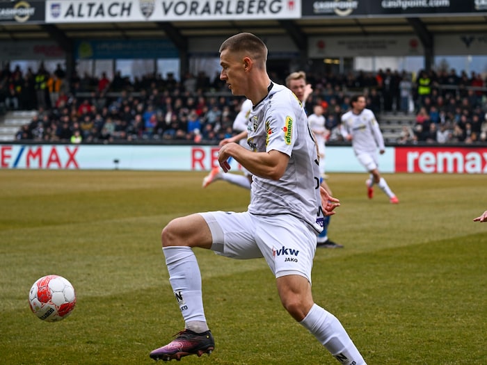 Florian Dietz hatte in Altach oft mit Verletzungen zu kämpfen, kehrt nach Köln zurück.