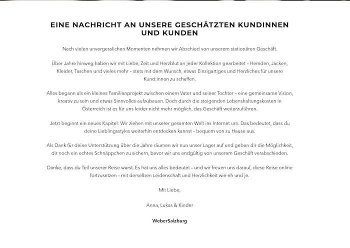 Eine Familien- und Geschäftsgeschichte, die es nicht gibt.
