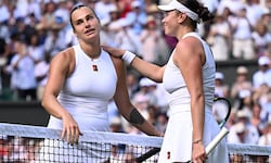 Aryna Sabalenka unterliegt Amanda Anisimova.