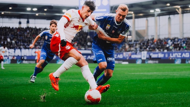 Nicolas Capaldo (li.) im Duell mit Thomas Goiginger.