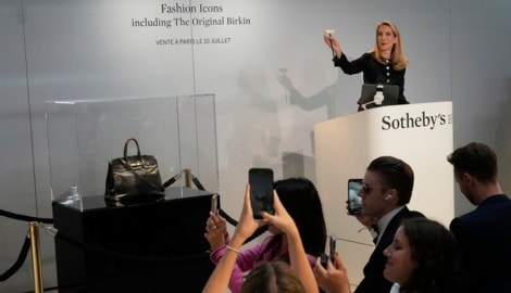 Sie ist die teuerste Handtasche der Auktionsgeschichte.