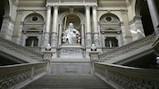 Justitia im Justizpalast in Wien: Es gibt eine große Reform, die eine von politischem Einfluss ...