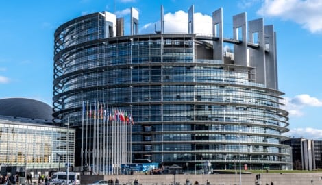 Der Rechtsaußen-Fraktion ID soll 4,3 Millionen Euro EU-Gelder veruntreut haben. (Symbolbild vom ...