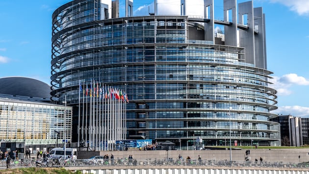 Der Rechtsaußen-Fraktion ID soll 4,3 Millionen Euro EU-Gelder veruntreut haben. (Symbolbild vom ...