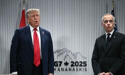 Trump und der kanadische Ministerpräsident Mark Carney 