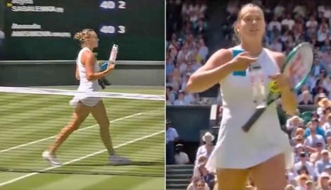 Aryna Sabalenka erwies sich in Wimbledon als hilfsbereit und fürsorglich.