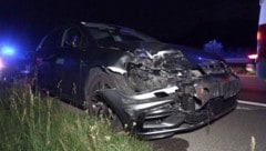 Unfall auf der Rheintalautobahn: Beide Fahrzeuge endeten als Totalschaden.