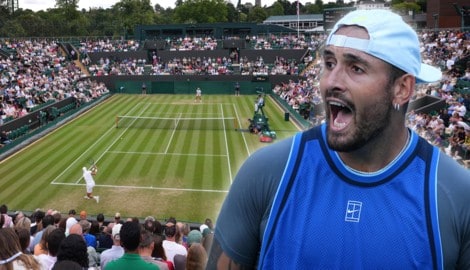 Nick Kyrgios übte Kritik am Rasen-Klassiker in Wimbledon.