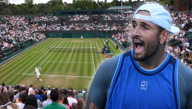 Nick Kyrgios übte Kritik am Rasen-Klassiker in Wimbledon.