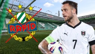 Marko Arnautovic wird nicht im Rapid-Dress auflaufen.