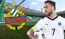 Marko Arnautovic wird nicht im Rapid-Dress auflaufen.