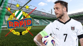 Marko Arnautovic wird nicht im Rapid-Dress auflaufen.