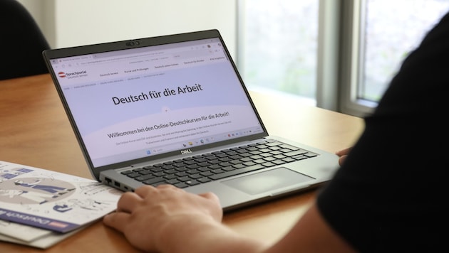 Die Deutschkurse beschäftigen sich mit Alltagssituationen.