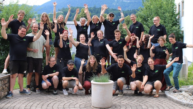 Die Teilnehmerinnen und Teilnehmer des Landeslehrlingswettbewerbs in Rotholz bewältigten eine ...