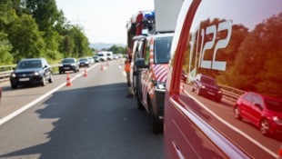 Auf der Rheintalautobahn hat es sich am Donnerstag ordentlich gestaut (Archivbild).
