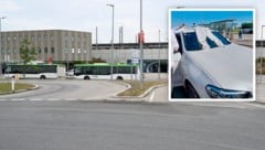 Tatortrekonstruktion am Bahnhof Tullnerfeld (NÖ), wo sich das Drama abspielte. Jener 24-Jährige, ...