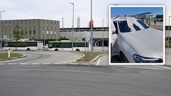 Tatortrekonstruktion am Bahnhof Tullnerfeld (NÖ), wo sich das Drama abspielte. Jener 24-Jährige, ...