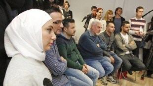 Teilnehmerinnen und Teilnehmer eines Werte- und Orientierungskurses in Wien