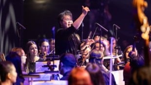 Mei-Ann Chen und das Styriarte Youth Orchestra begeisterten mit der diesjährigen Klangwolke.