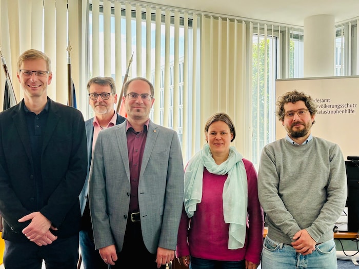 Das Projektteam – (v.l.) Florian Falkner (GF, General Solutions), Jörg Schmidt (General ...