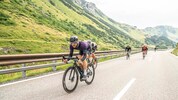 Die 150 Kilometer lange Strecke des Arlberg Giros führt durch spektakuläre Berglandschaften.