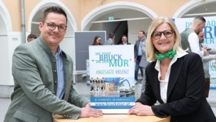 Die Brucker Gemeindeführung: Raphael Pensl (FPÖ) und Susanne Kaltenegger (ÖVP)