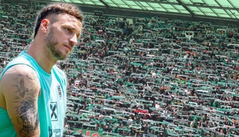 Marko Arnautovic wird nicht nach Wien-Hütteldorf wechseln. Die Fans reagieren gefasst.