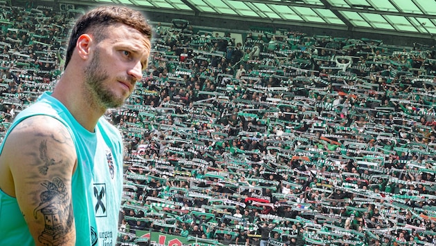 Marko Arnautovic wird nicht nach Wien-Hütteldorf wechseln. Die Fans reagieren gefasst.