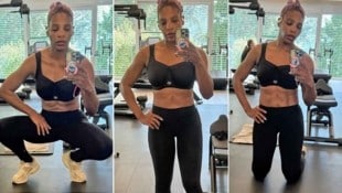Serena Williams präsentiert sich austrainiert wie selten zuvor.