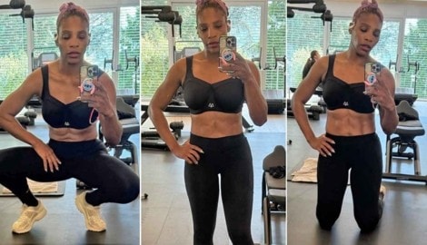 Serena Williams präsentiert sich austrainiert wie selten zuvor.