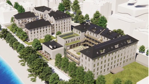So wird das neue Quartier in der Schwarzstraße aussehen.