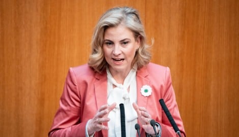 Außenministerin Meinl-Reisinger will, dass Gaza palästeninensisch bleibt.