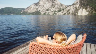 Am Traunsee lässt es sich herrlich urlauben.