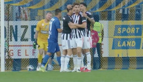 Die Gäste siegten mit 2:0.