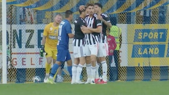 Die Gäste siegten mit 2:0.