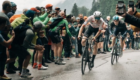 Emanuel Zangerle verteidigte seine Führung in der Bergwertung bei der Tour of Austria. 