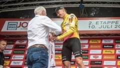 Neues Trikot für Team Vorarlberg-Fahrer Emanuel Zangerle.