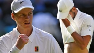 Jannik Sinner ließ Novak Djorkovic keine Chance.