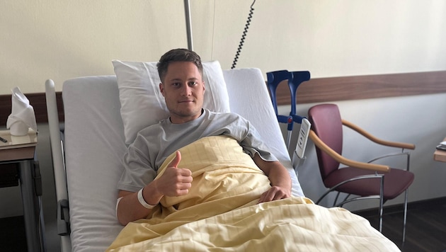 Am Donnerstag wurde der 28-jährige Nindl in Hochrum erneut am Knie operiert.