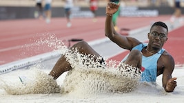 Endi Kingley wird nach seinem tollen Auftakt beim Diamond League Meeting in Linz abheben.