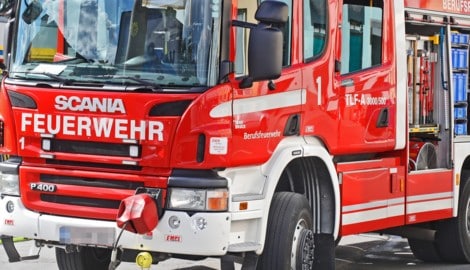 Drei Feuerwehren mussten zu dem Brand ausrücken.