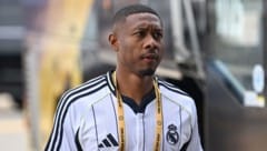 David Alaba wird bei Real wohl nur eine untergeordnete Rolle spielen.