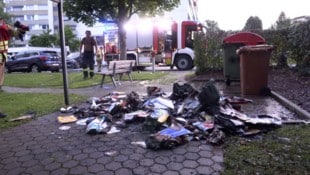 Die Vandalen hinterließen eine Spur der Verwüstung.