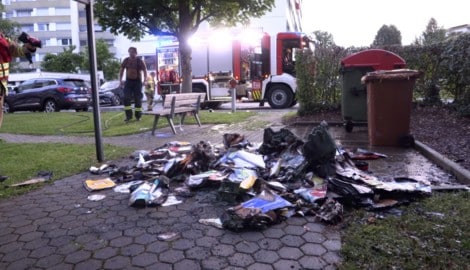 Die Vandalen hinterließen eine Spur der Verwüstung.