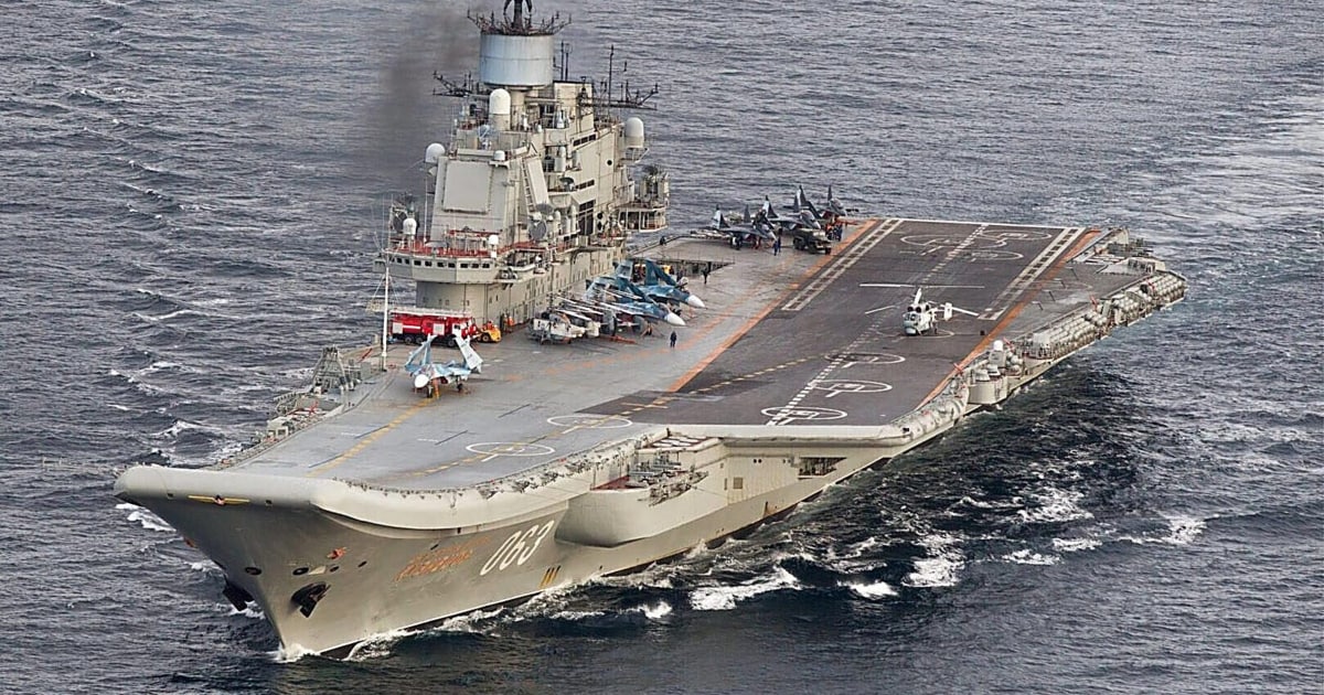 Russian Navy – The only aircraft carrier will be deleted soon