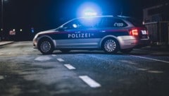 Die Streife sicherte den Unfallort ab.